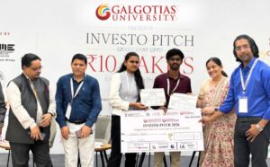 Galgotias University Hosts 'Galgotias Investo Pitch 2026', Awards Grants to 12 Promising Startups