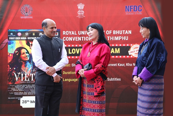 Love in Vietnam Enchants Bhutan's Elite, Receives Royal Appreciation at Special Screening in Thimphu