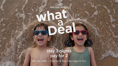 Sarovar Hotels Launches 'What a Deal' Digital Campaign to Drive Summer Stays Across India