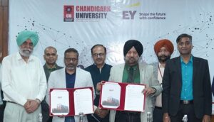 EY India Certificate Courses to make Chandigarh University's Students of MBA & BBA Programs Job-ready with real-world skills in AI, Analytics, Finance