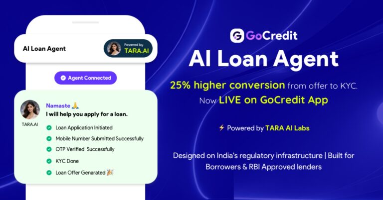 GoCredit Deploys India's First AI-Powered Loan Agent