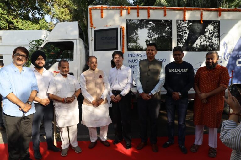 Casio India Strengthens Commitment to Music Education - Extends CSR Support to *India's First Mobile Music Classroom & Recording Studio – The Musical Bus