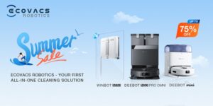 Make Summer Cleaning Effortless with ECOVACS' All-in-One Solutions at Great Deals