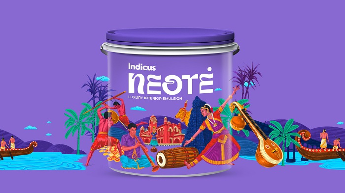 Indicus Paints Unveils Neote, India's First Luxury Paint Brand Inspired by Tamil Cultural Heritage