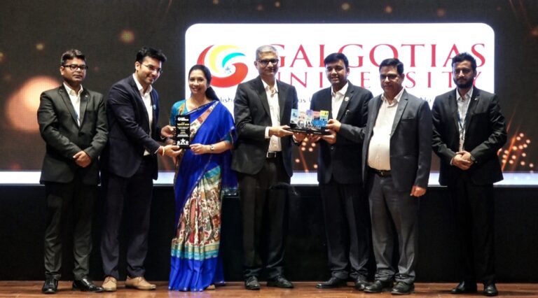 Galgotias University Receives Prestigious Blue Chip Partner Award from L&T EduTech at NEXUS 2026