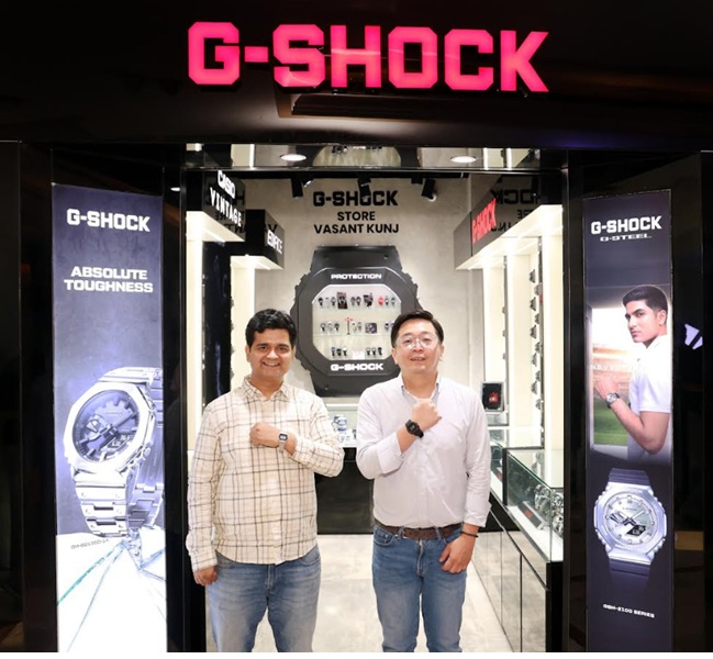Casio Strengthens Retail Presence in the capital with the Launch of its First G-SHOCK Exclusive Store in South Delhi
