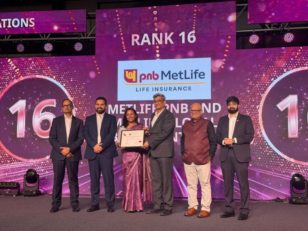 PNB MetLife Recognized Among India's Top 20 Best Companies To Work For 2026
