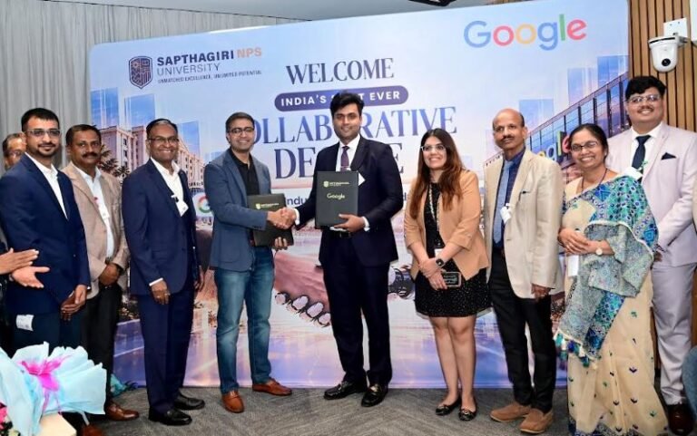Sapthagiri NPS University Launches Its First Agentic AI Programme in Collaboration with Google