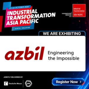 Azbil to Present Automation Solutions as a Platinum Partner at Industrial Transformation ASIA-PACIFIC 2026