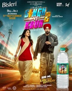 Punjabi Cinema Meets Everyday Hydration as Bisleri Unveils Singh vs Kaur 2 Limited-Edition Packs