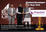 Propshell Wins "Plotted Developer of the Year 2026" at ET Now.in Realty Conclave & Awards